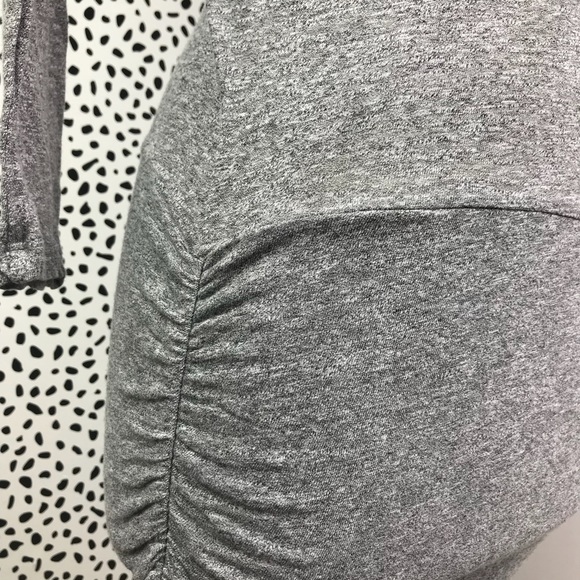 NWT MONROW V Neck Baseball Dress in Granite - Picture 5 of 7